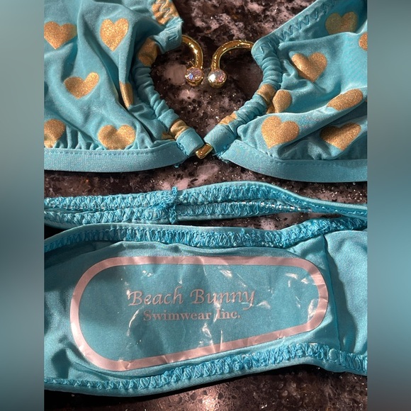 NWT beach bunny bikini 👙 Centerfold L top and M bottoms - Picture 7 of 11